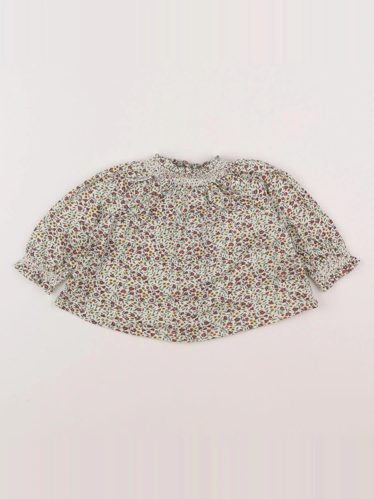 Vertbaudet - blouse multicolore - 6 mois