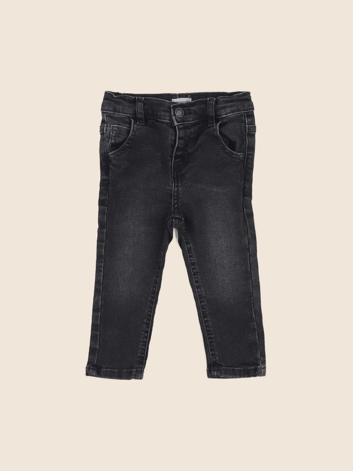 Vertbaudet - jean gris - 9 mois