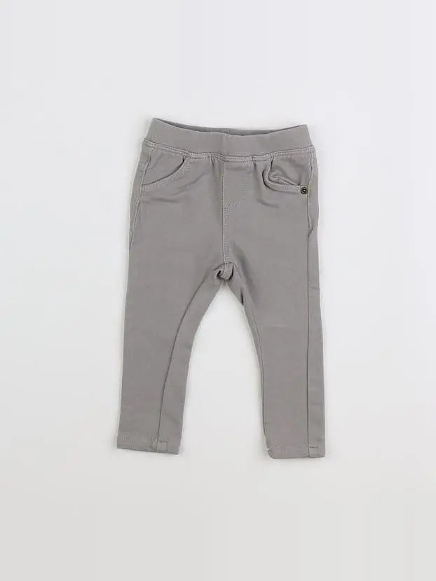 Vertbaudet - jegging gris - 9 mois
