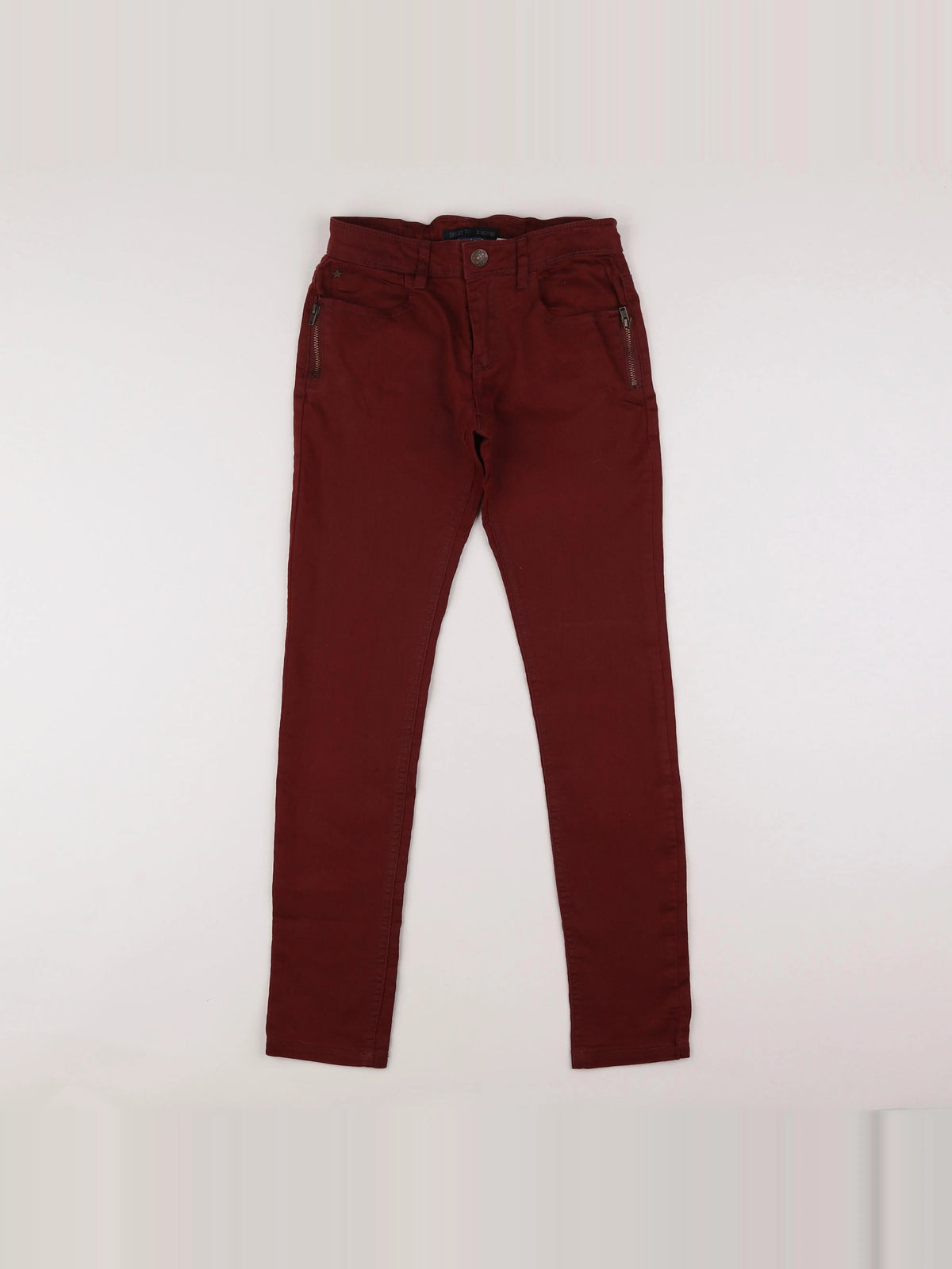 IKKS - jean rouge - 12 ans