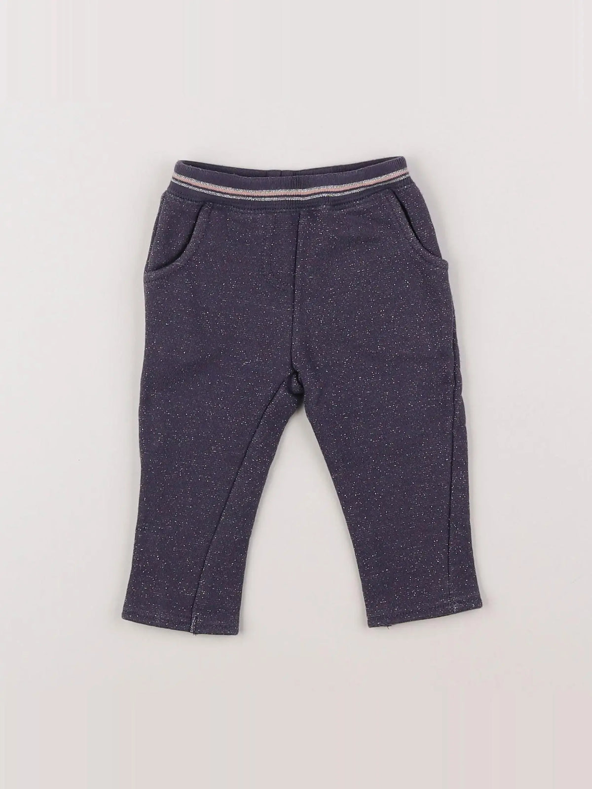 Vertbaudet - jogging violet - 3 mois