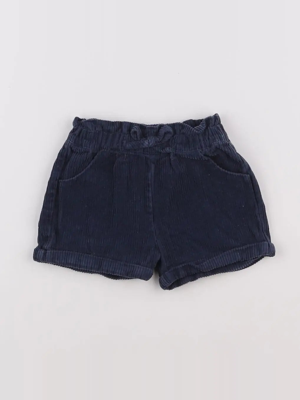 Vertbaudet - short bleu - 9 mois