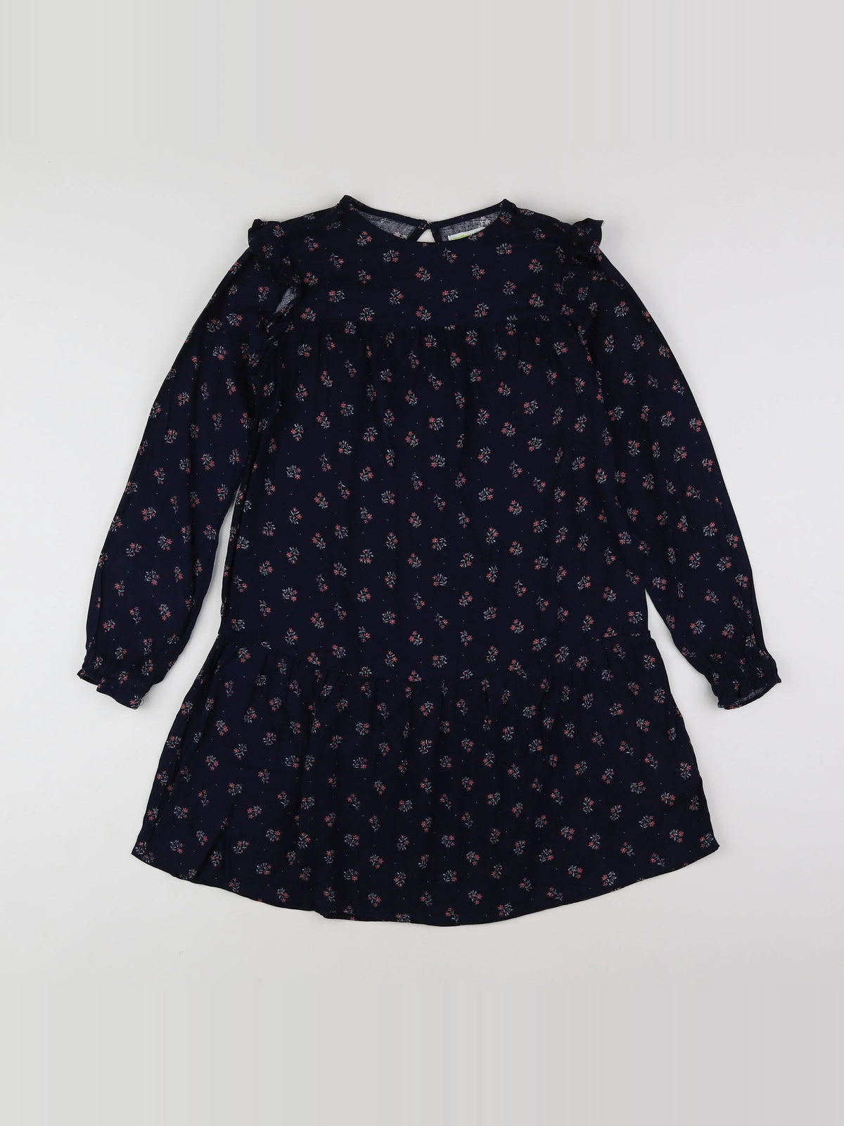 Vertbaudet - robe bleu - 10 ans