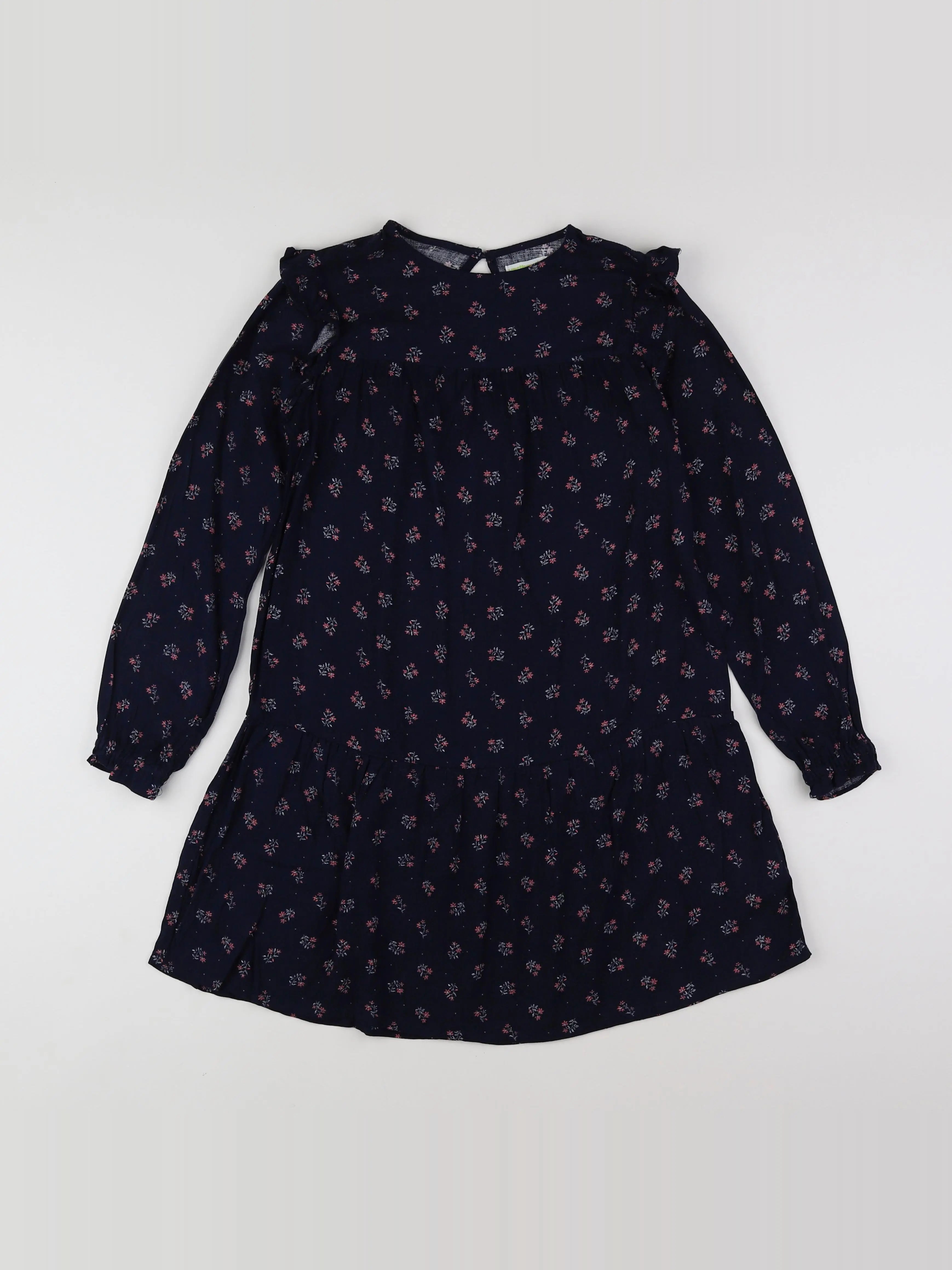 Vertbaudet - robe bleu - 10 ans