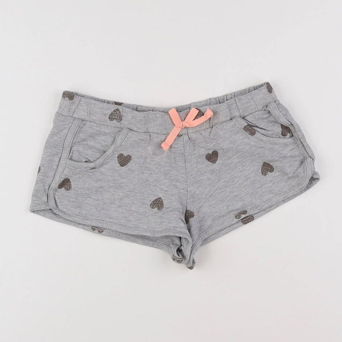 Vertbaudet - short gris - 10 ans