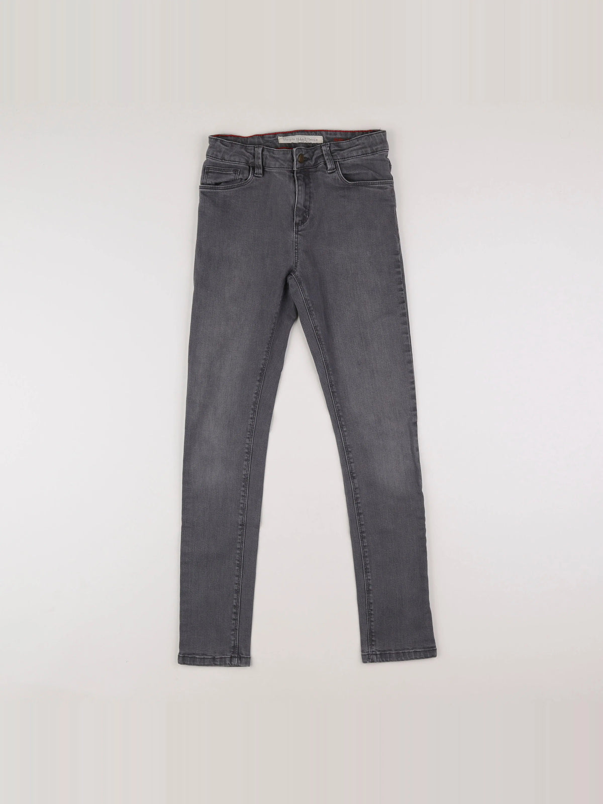 Monoprix - jean gris - 12 ans