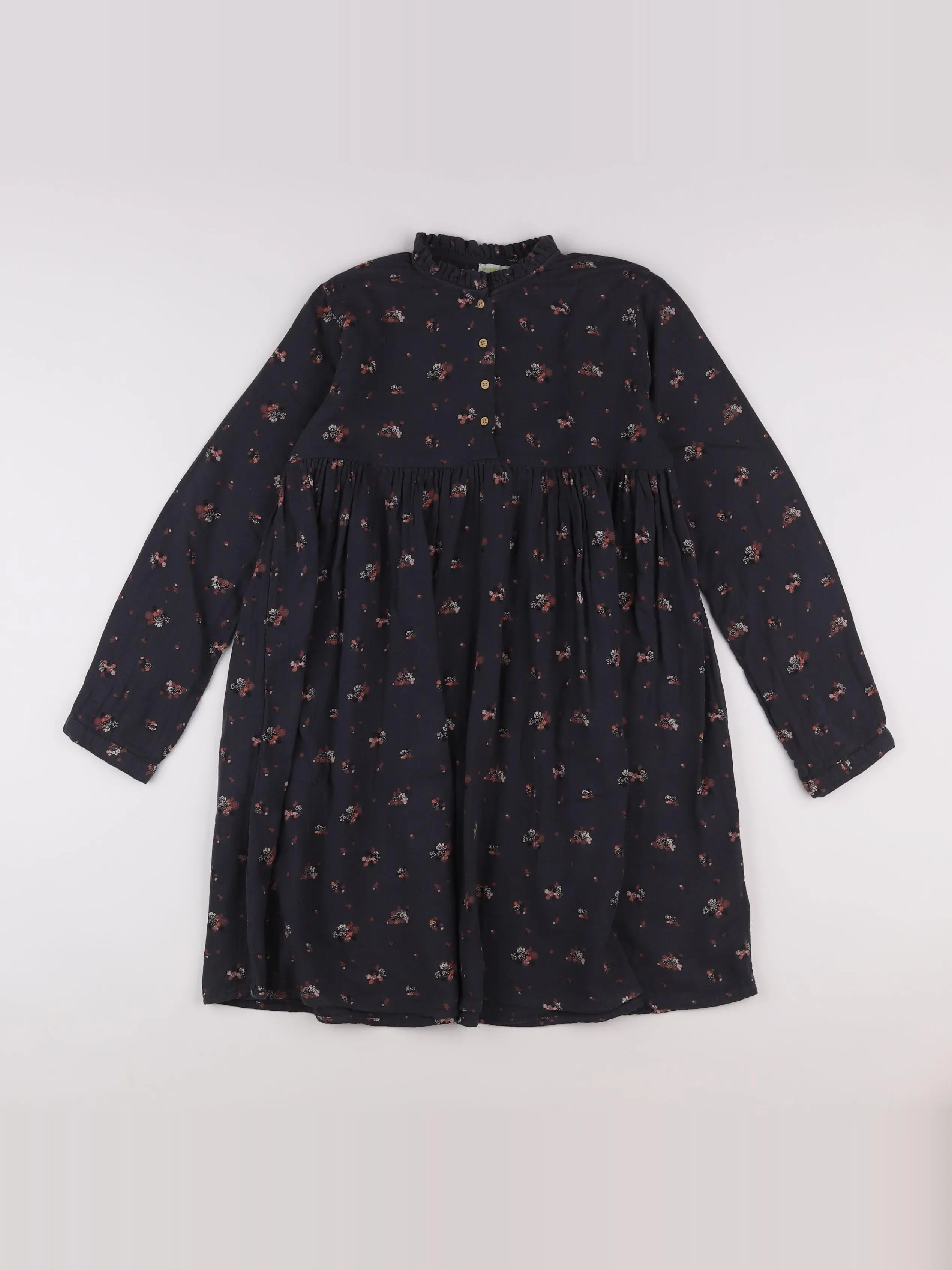 Vertbaudet - robe taupe - 12 ans
