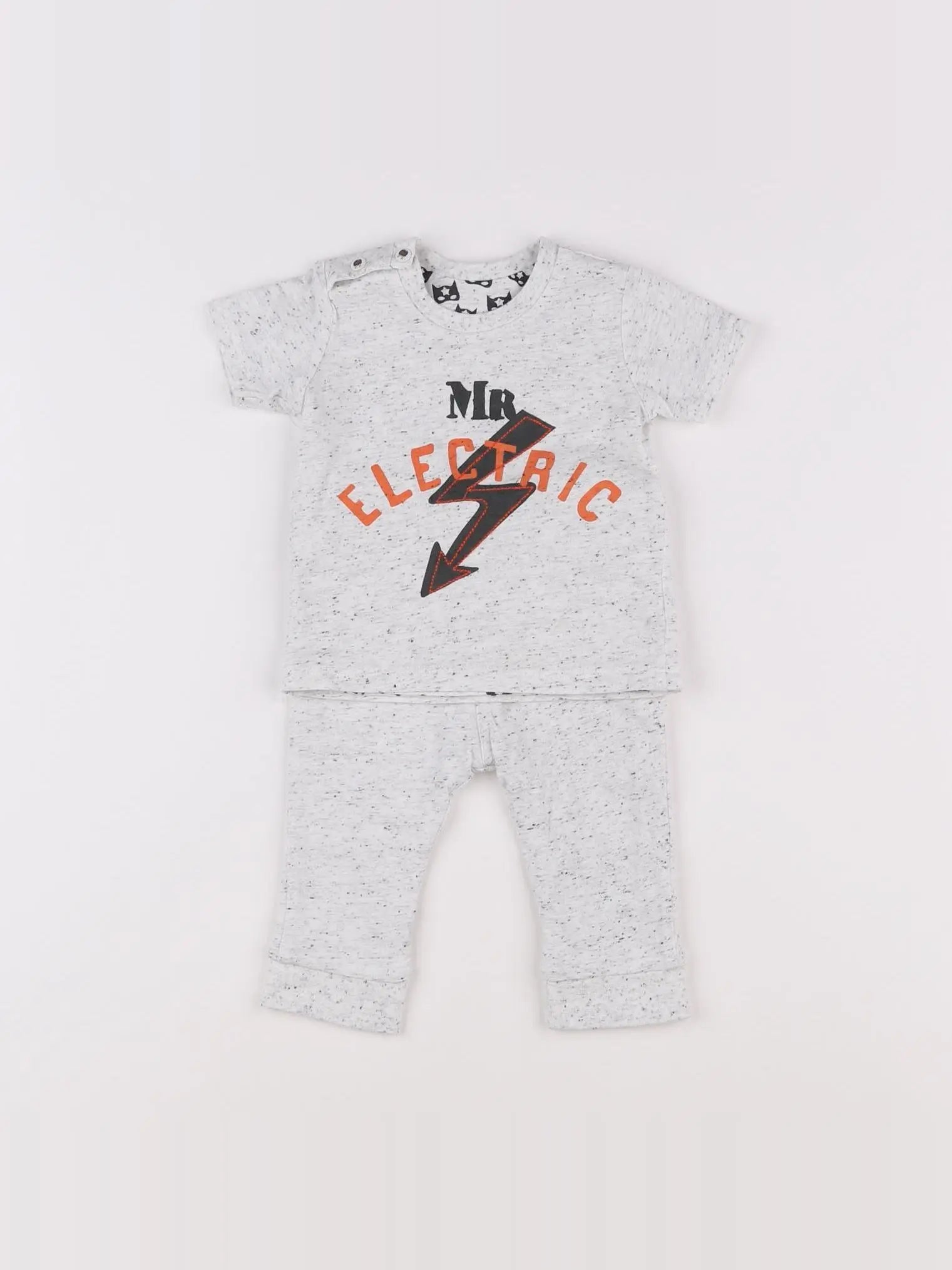 IKKS - combinaison gris - 6/9 mois