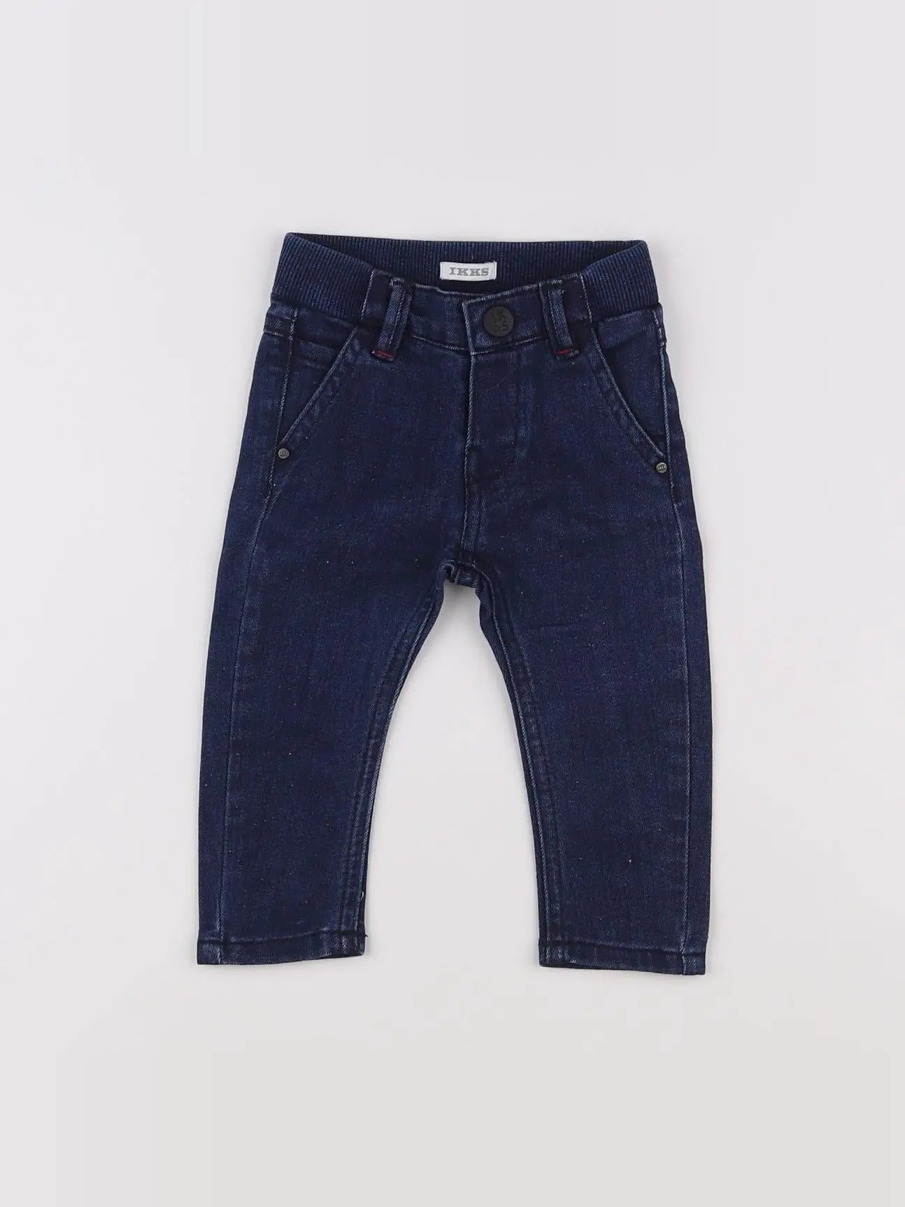 IKKS - jean bleu - 6 mois