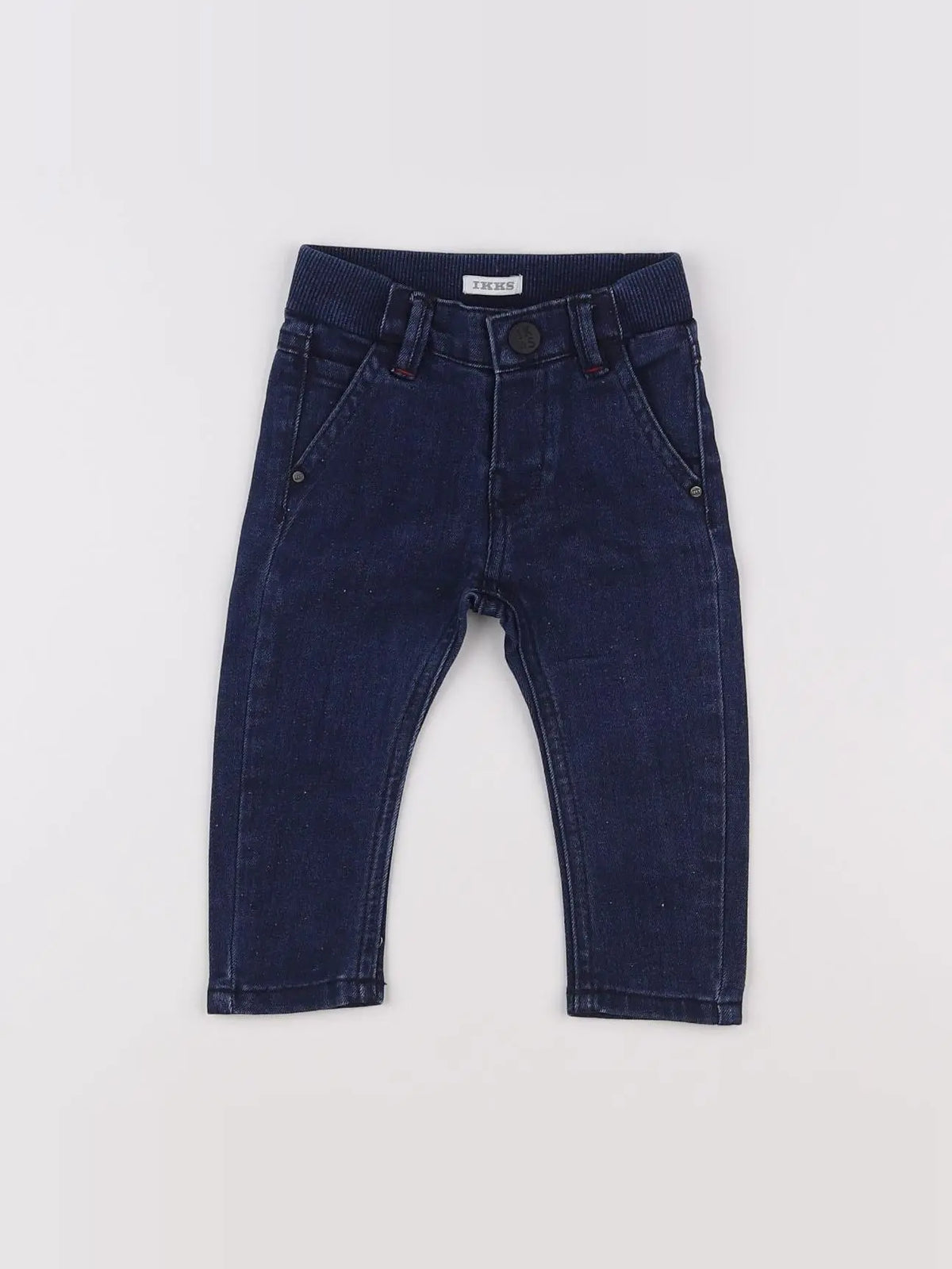 IKKS - jean bleu - 6 mois