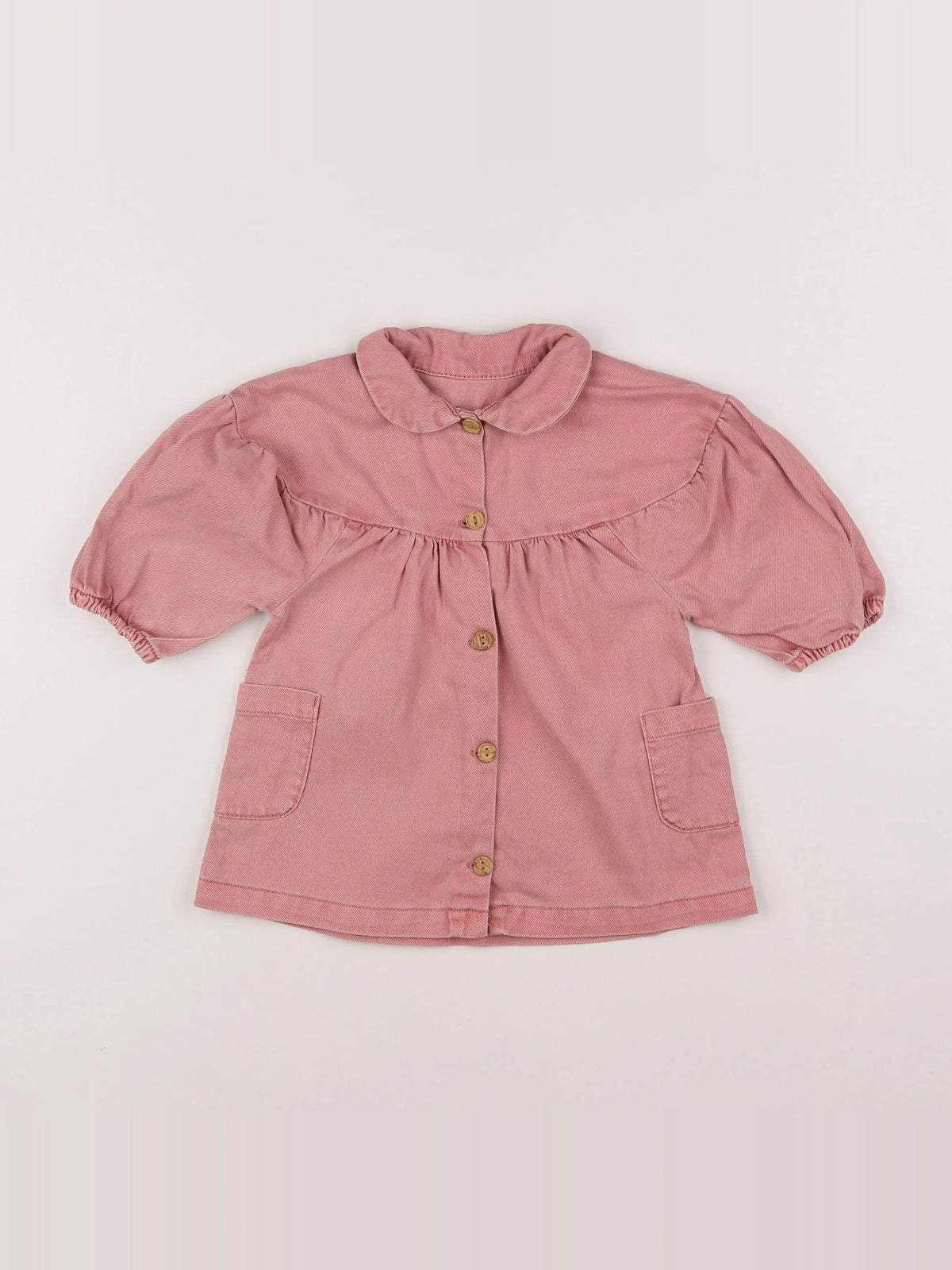 Vertbaudet - robe rose - 12 mois