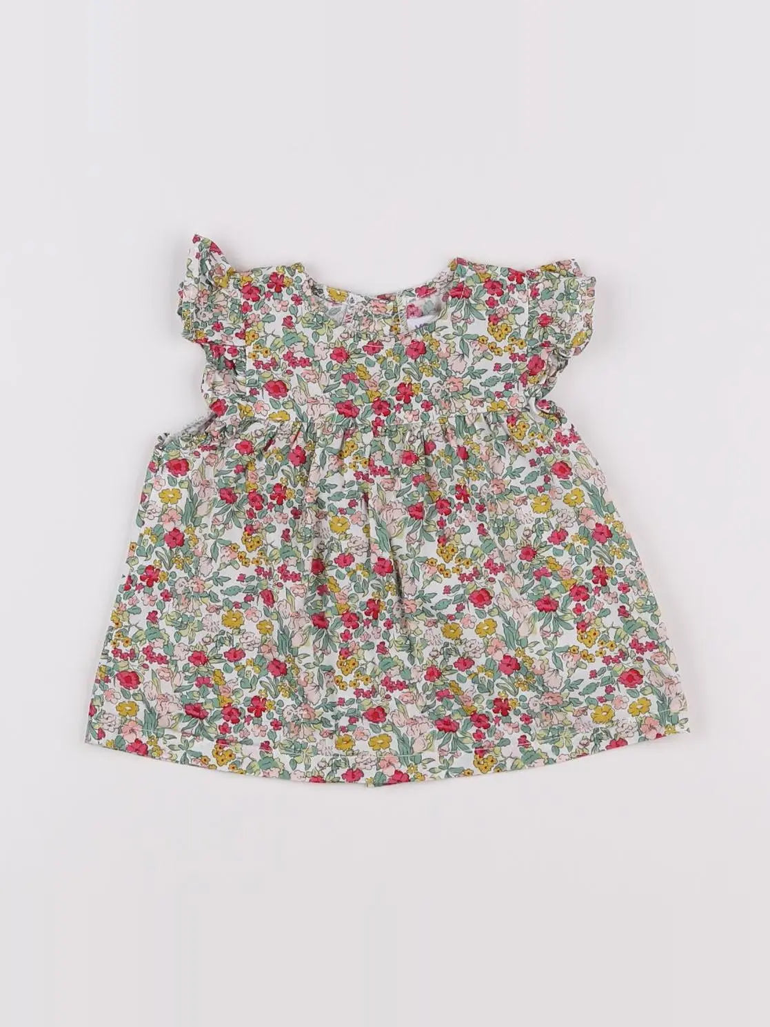 Vertbaudet - blouse multicolore - 6 mois