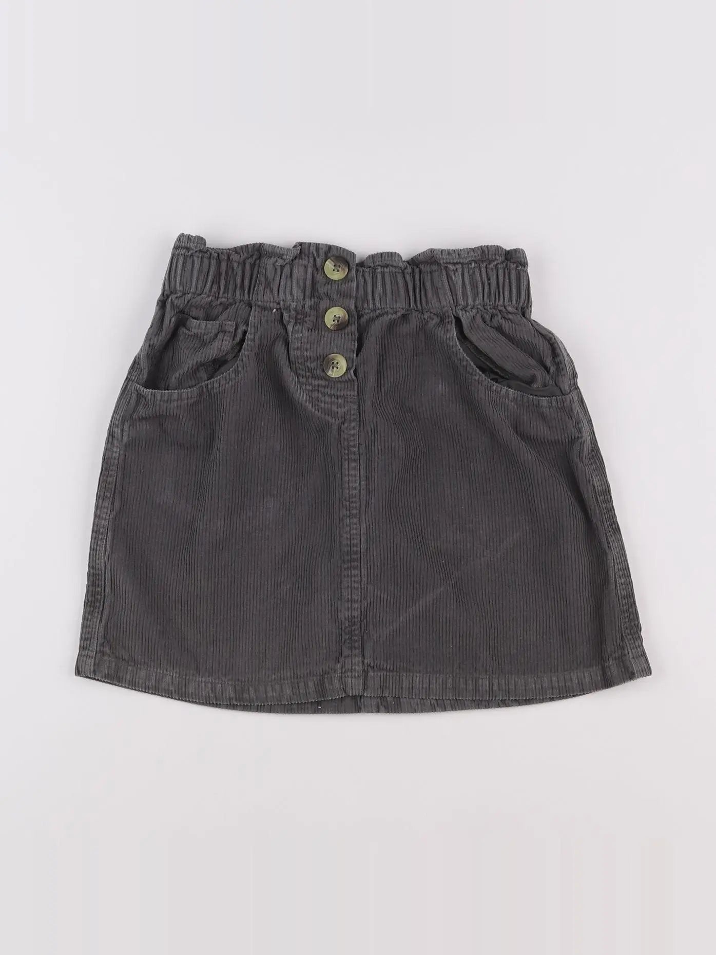 Little Cigogne - jupe gris - 10 ans