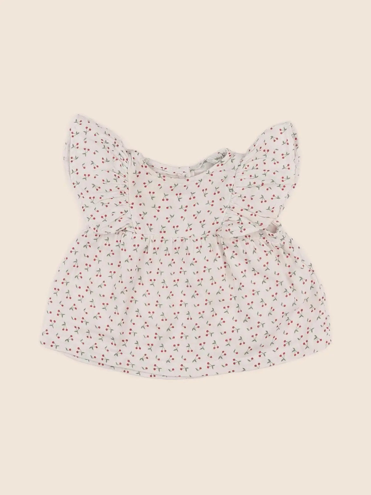 Vertbaudet - blouse beige - 6 mois