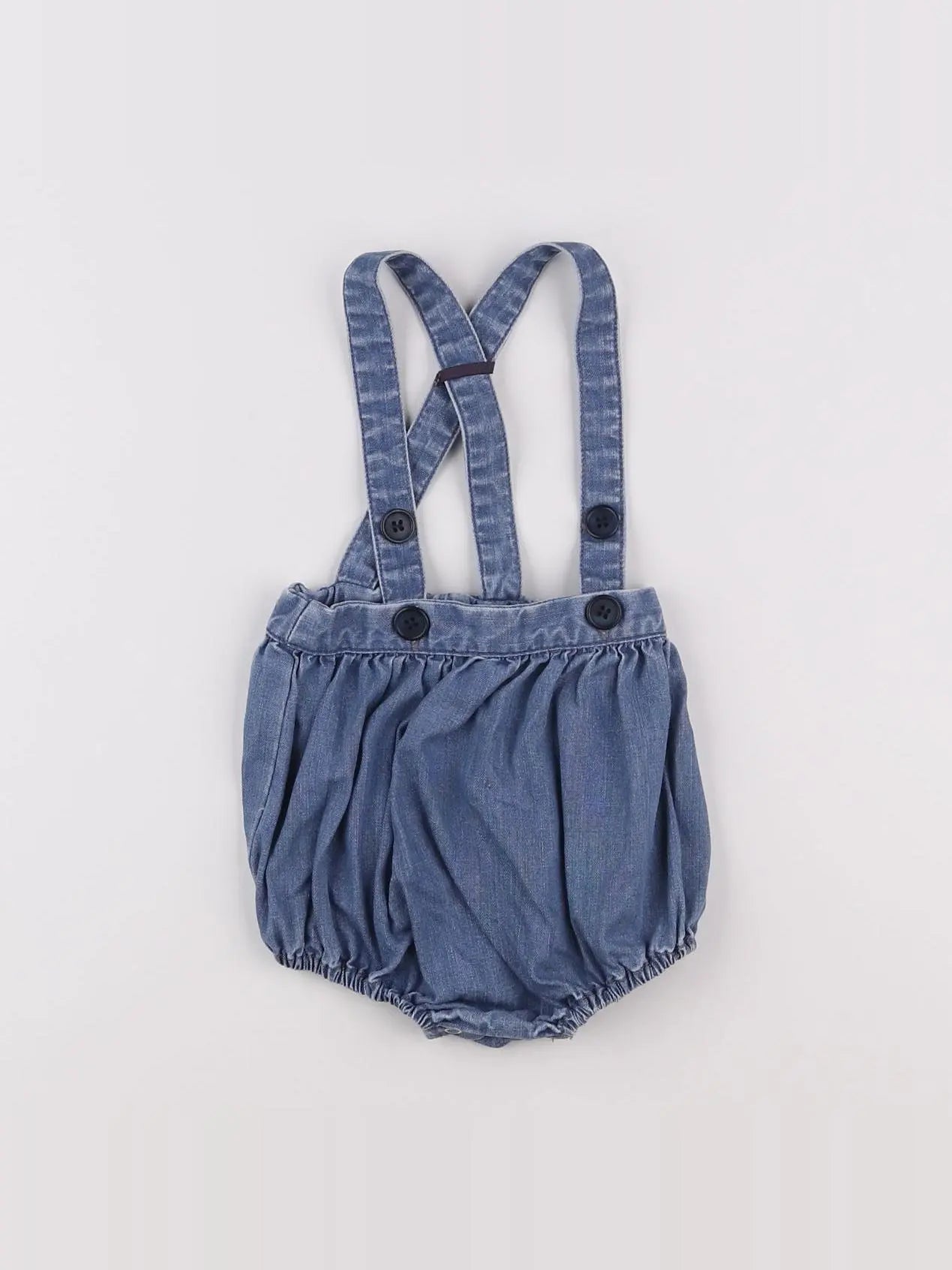 Bonton - bloomer bleu - 12 mois