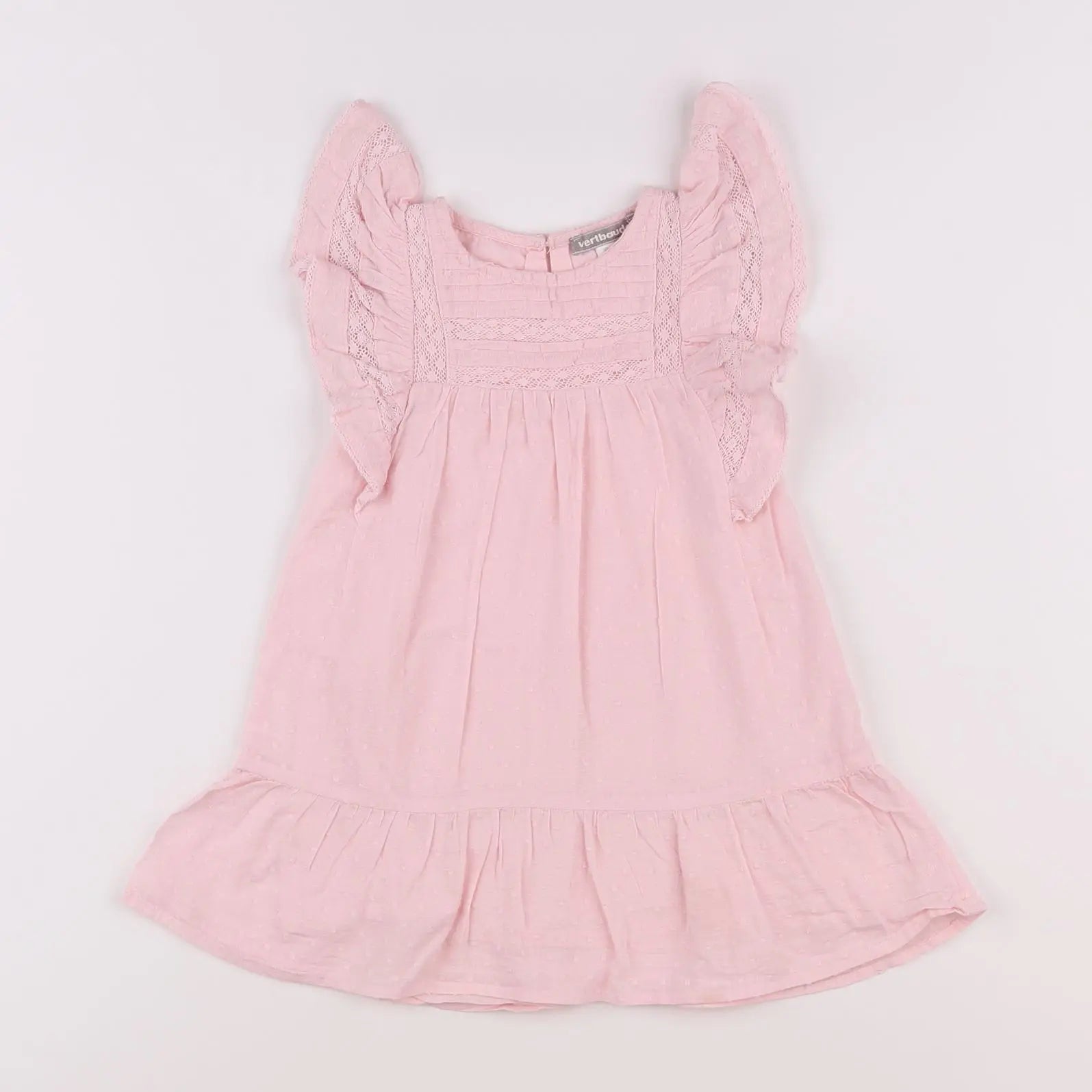 Vertbaudet - robe rose - 2 ans