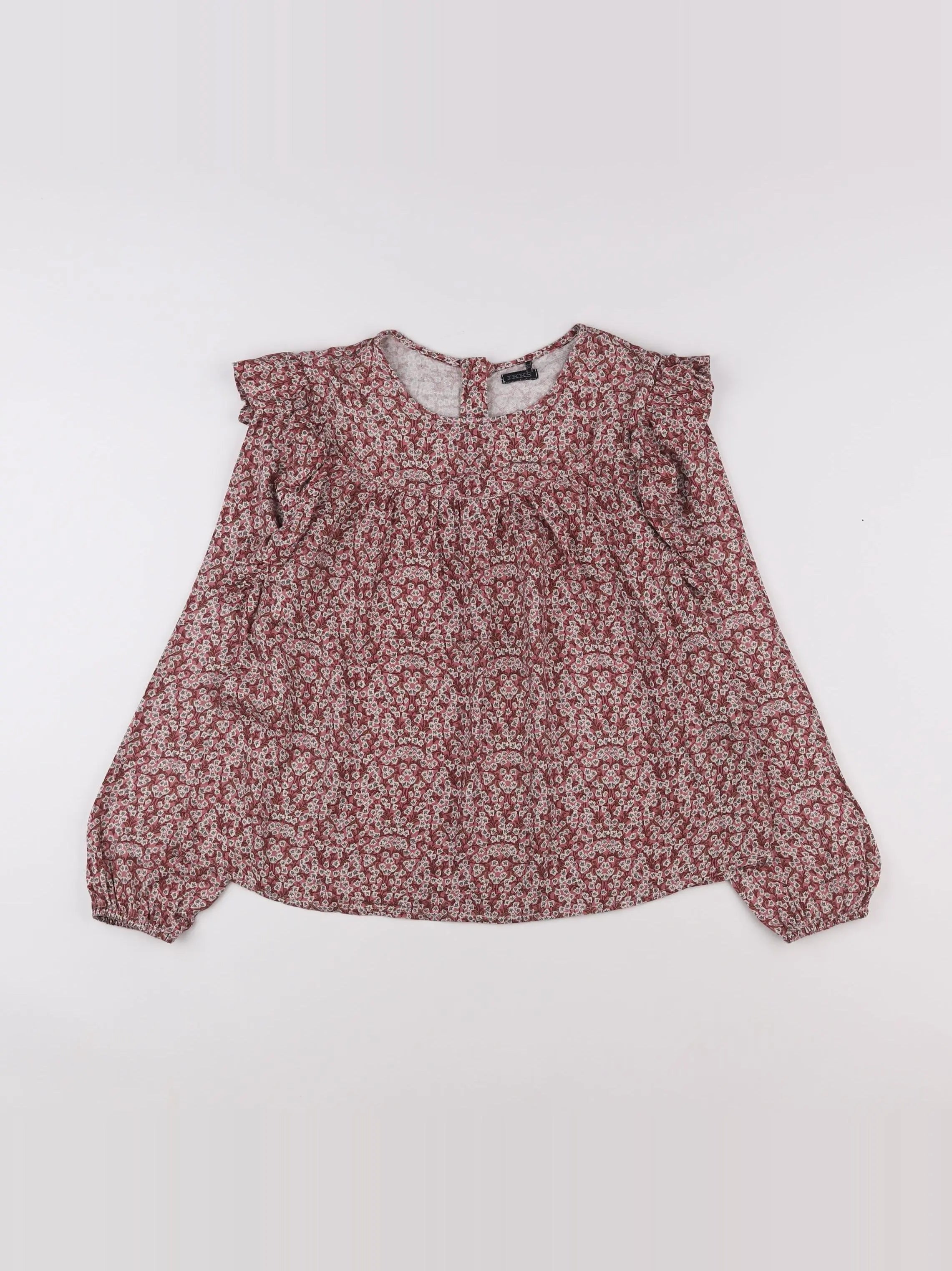 IKKS - blouse rose - 12 ans