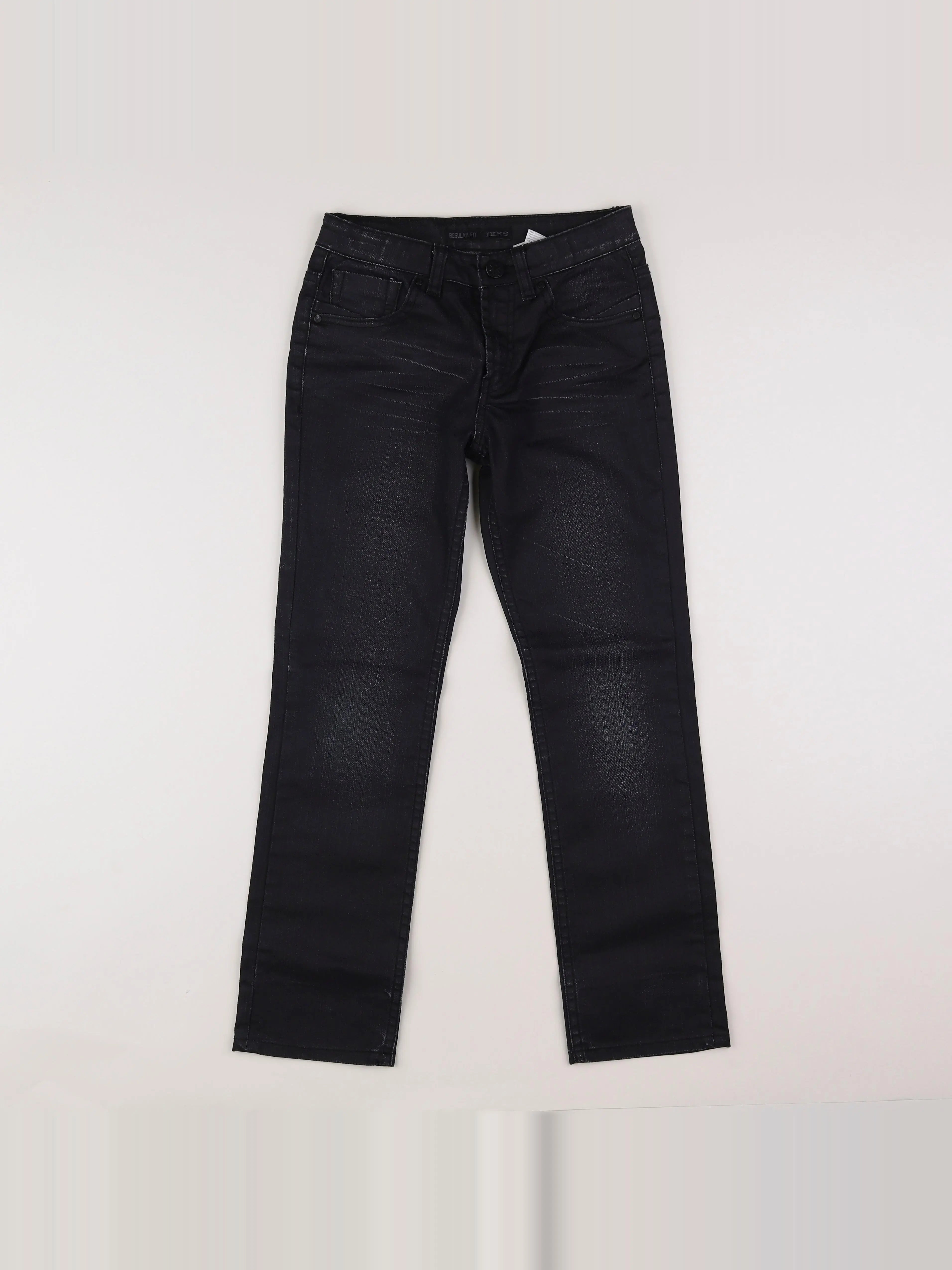 IKKS - jean gris - 12 ans