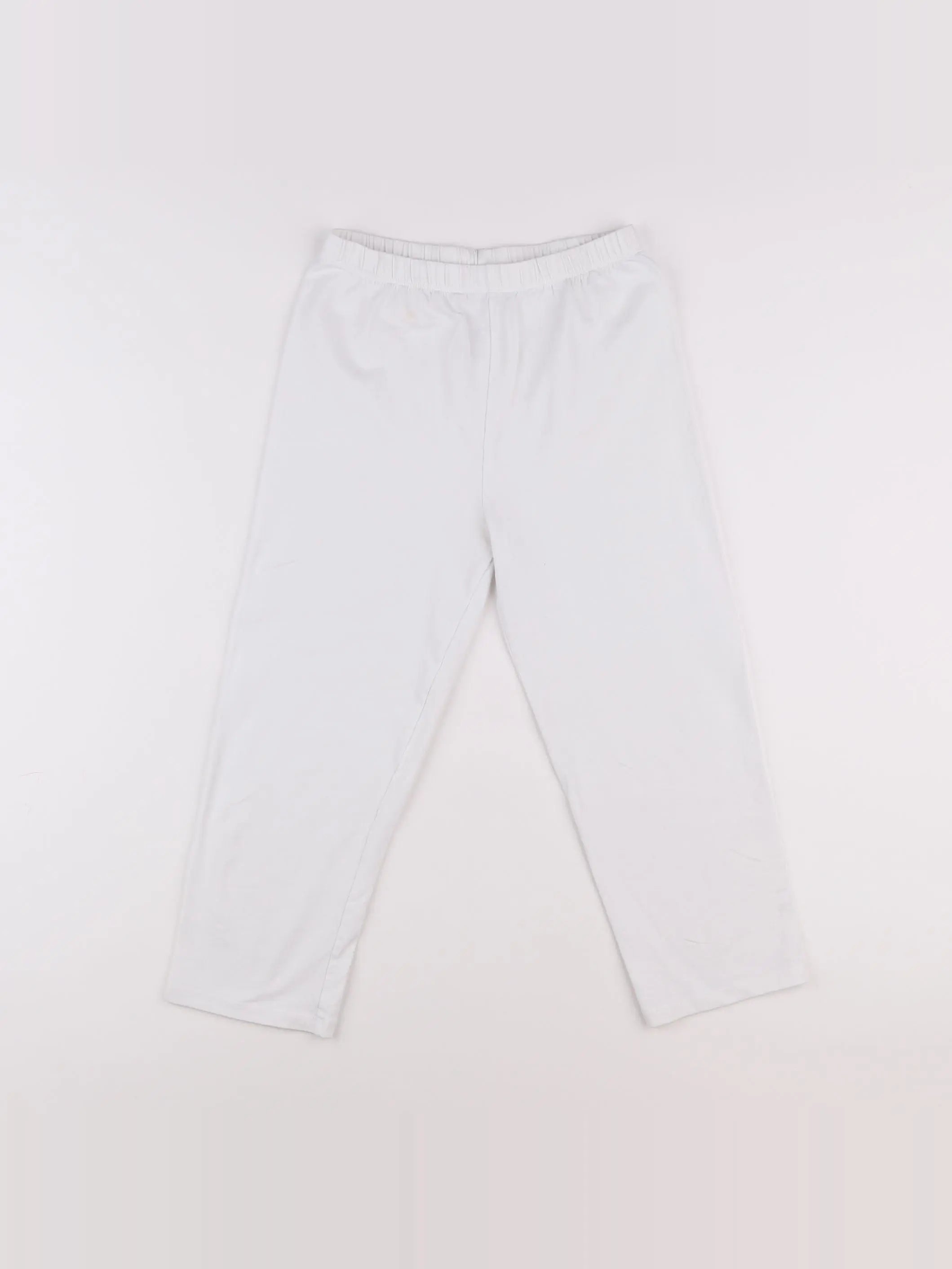 Vertbaudet - legging court blanc - 14 ans