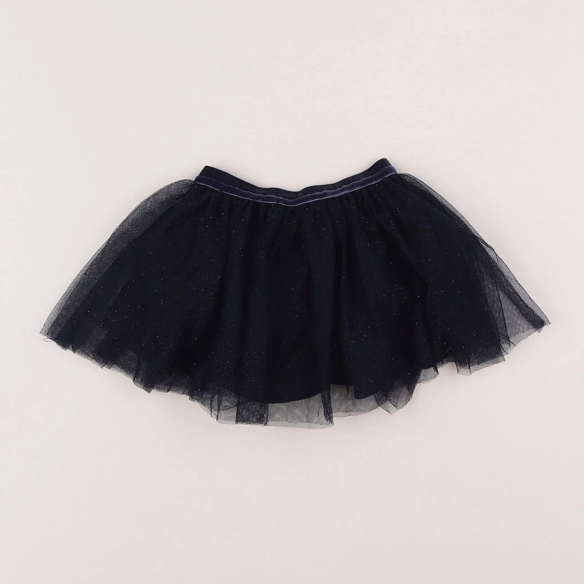 Vertbaudet - jupe bleu - 12 mois