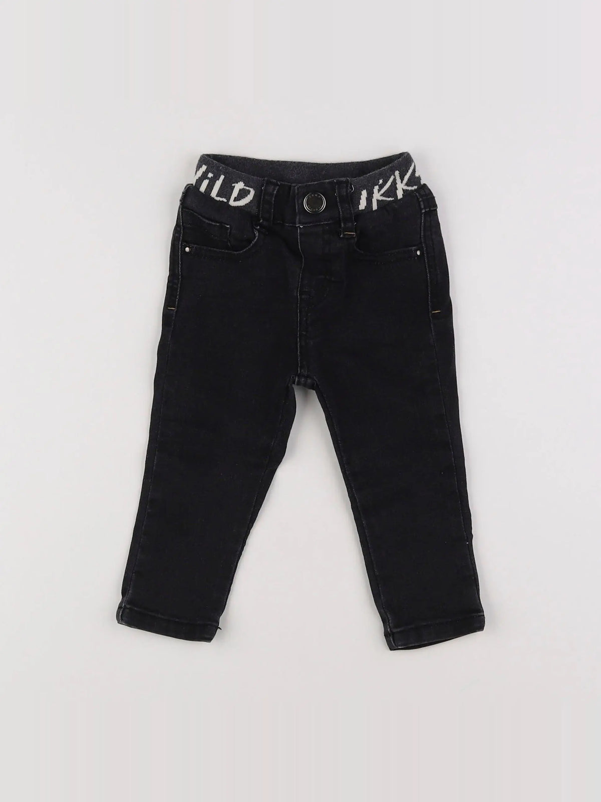 IKKS - jean noir - 6 mois