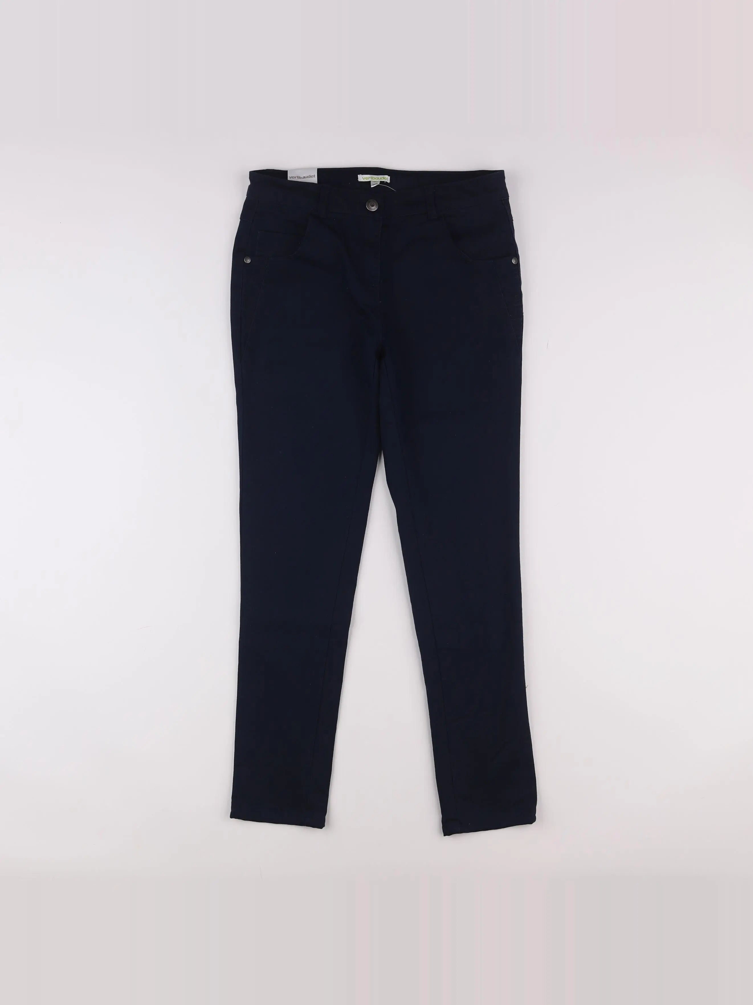 Vertbaudet - pantalon bleu - 12 ans