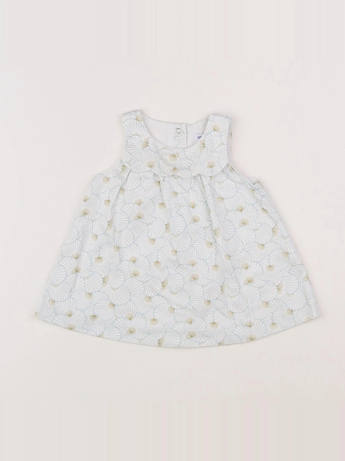 Vertbaudet - robe blanc - 3 mois