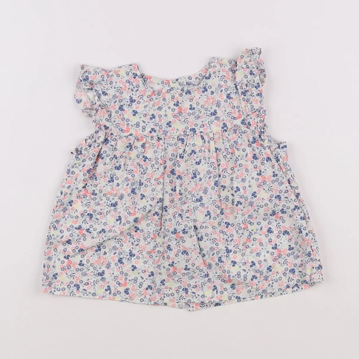 Vertbaudet - tee-shirt multicolore - 12 mois