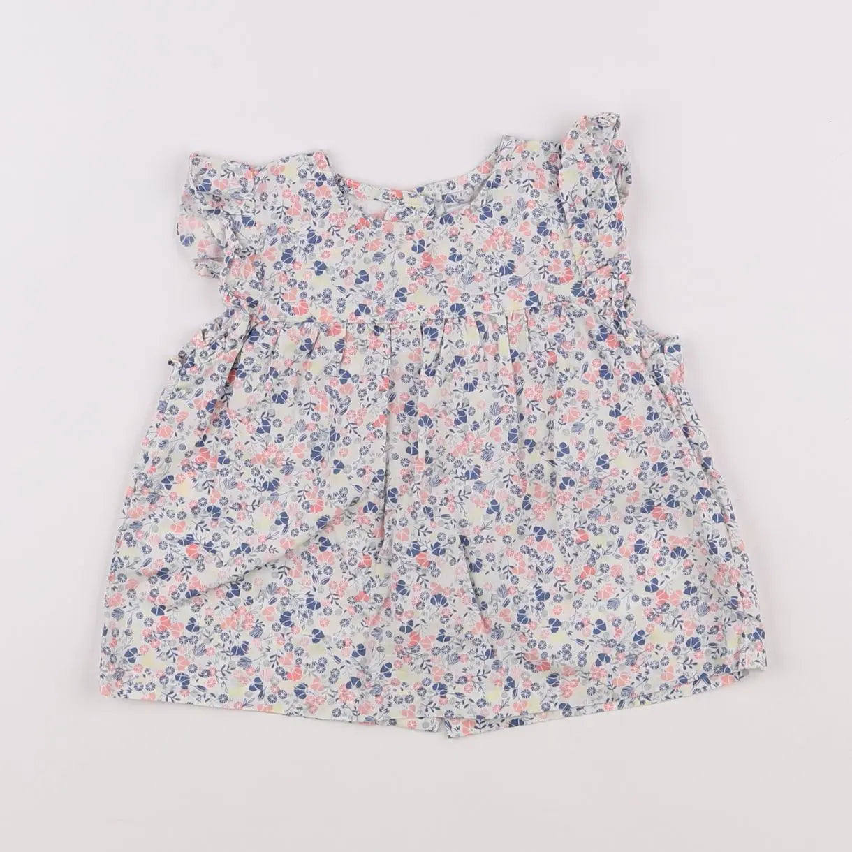 Vertbaudet - tee-shirt multicolore - 12 mois