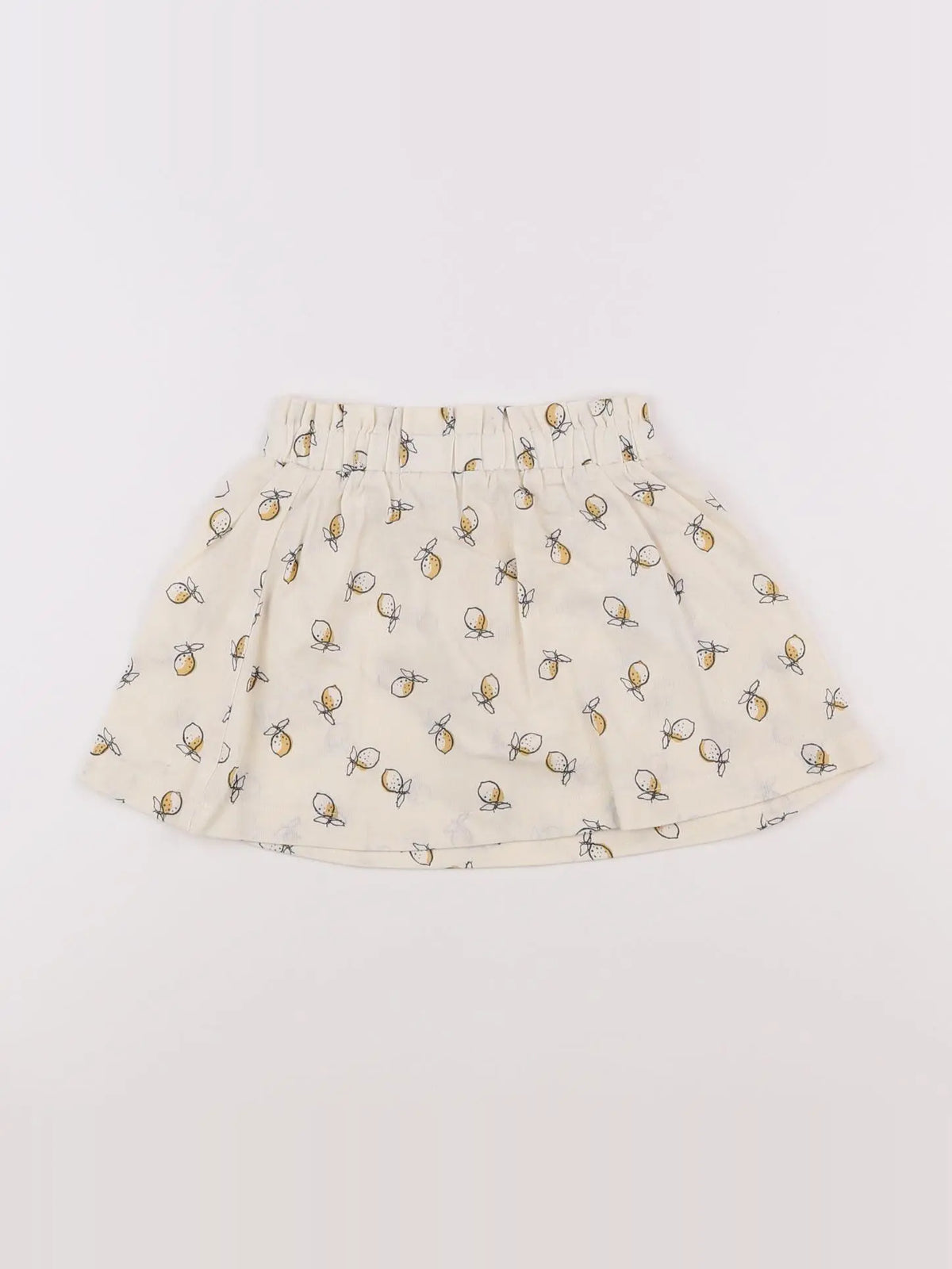 Vertbaudet - jupe beige, multicolore - 2 ans