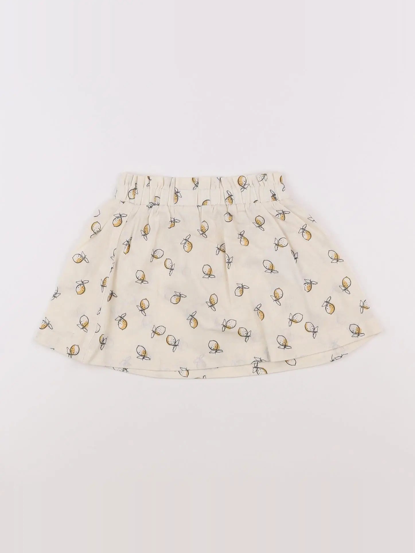 Vertbaudet - jupe beige, multicolore - 2 ans