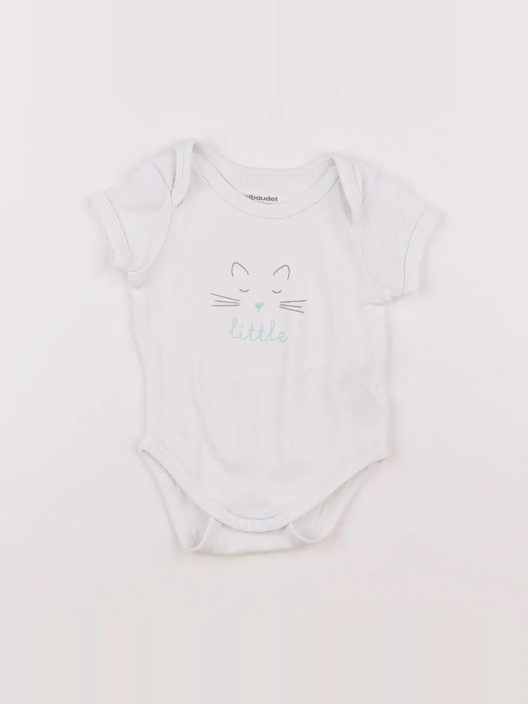 Vertbaudet - body blanc - 3 mois