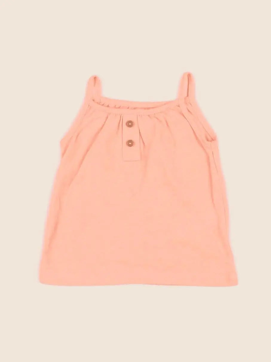Vertbaudet - débardeur orange fluo - 3 mois