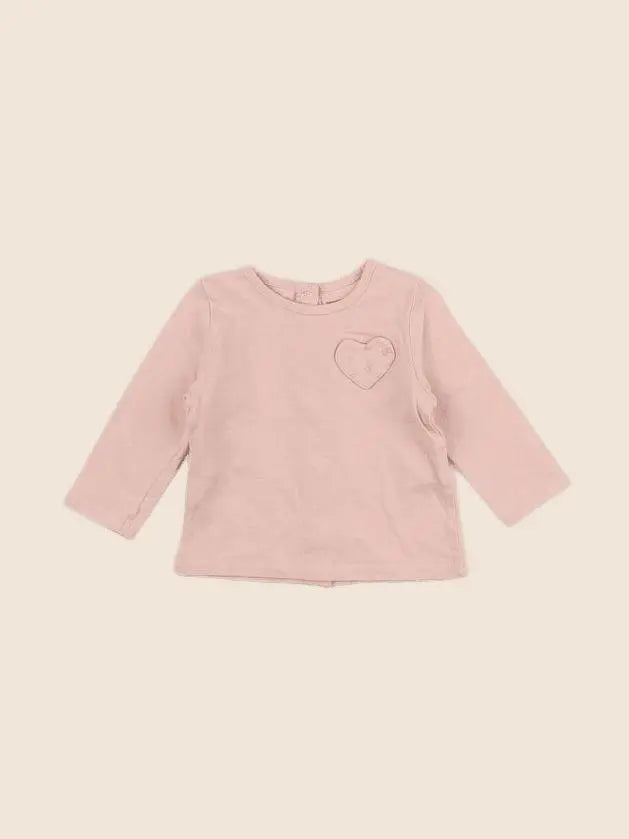 Vertbaudet - tee-shirt rose - 3 mois