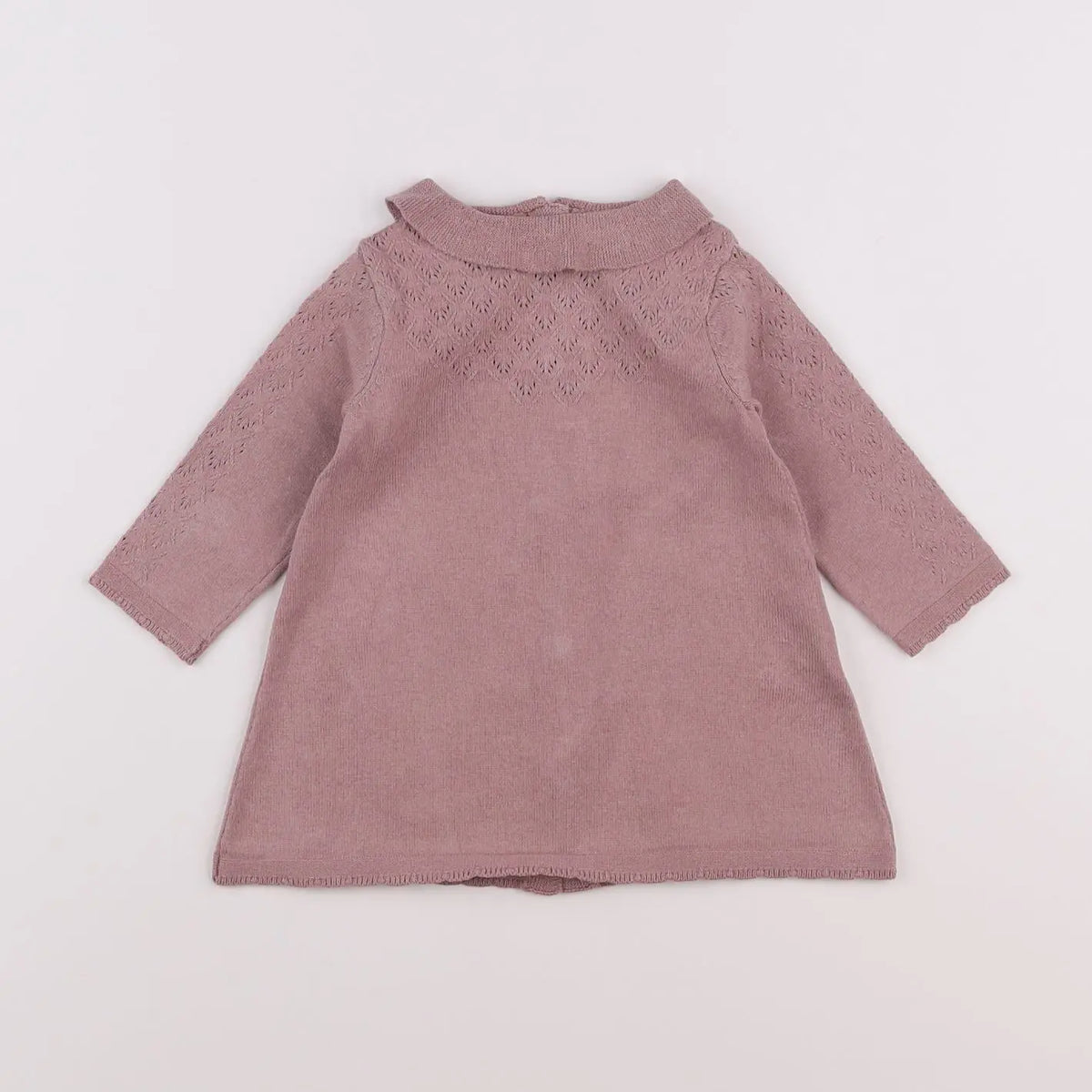 Vertbaudet - robe violet - 3 mois