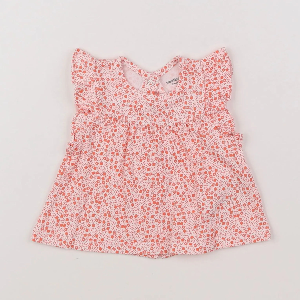 Vertbaudet - tee-shirt rose - 3 mois