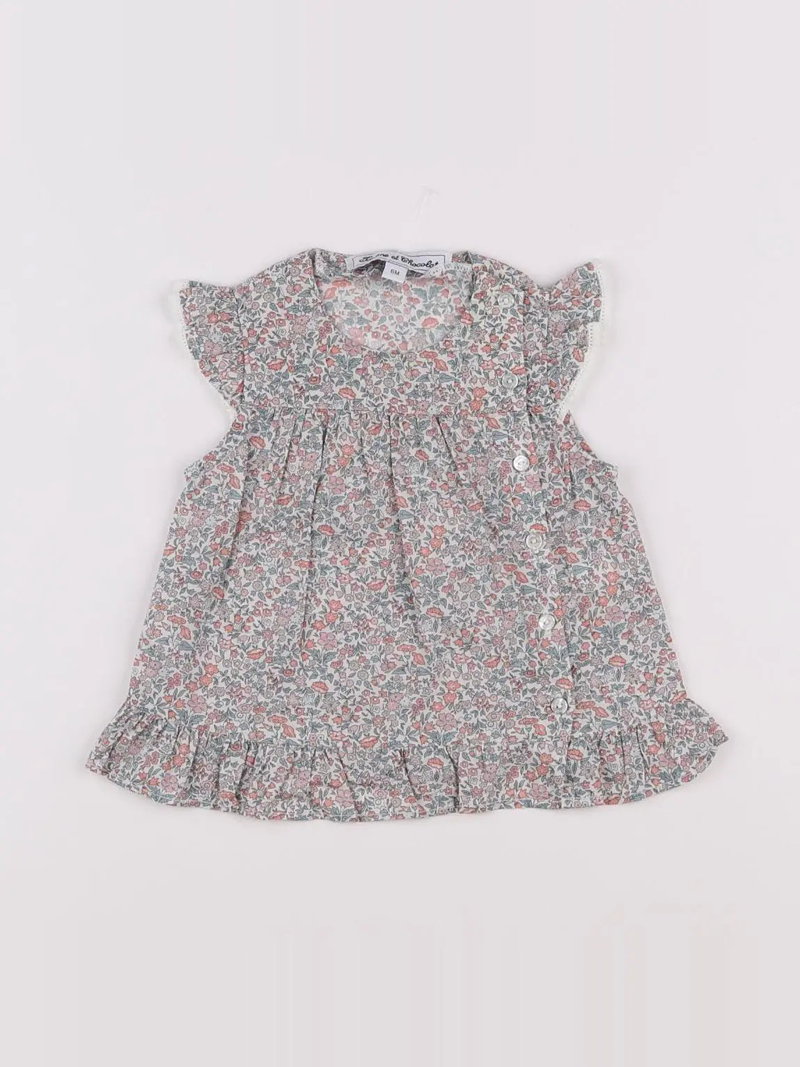 Tartine & Chocolat - robe multicolore - 6 mois