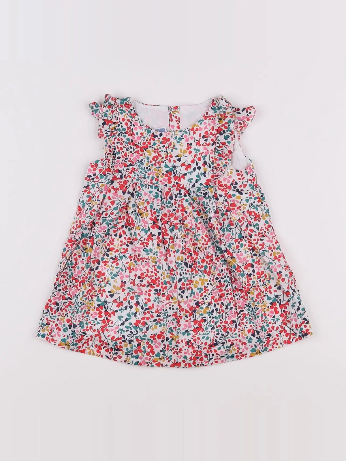 Jacadi - robe liberty multicolore - 6 mois