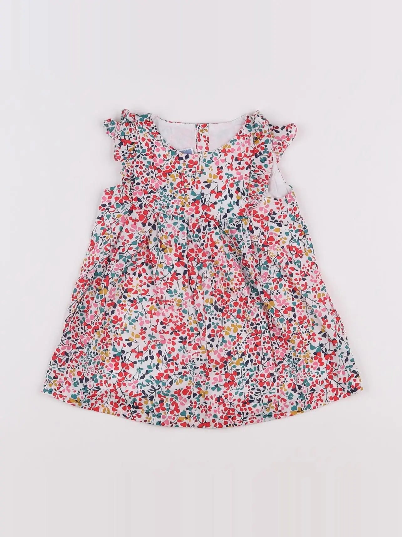 Jacadi - robe liberty multicolore - 6 mois