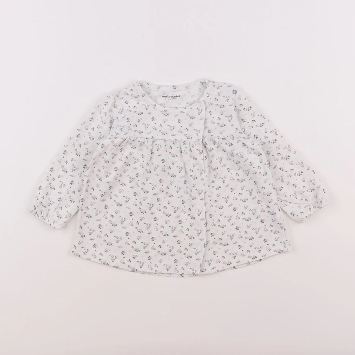 Vertbaudet - robe multicolore - 9 mois