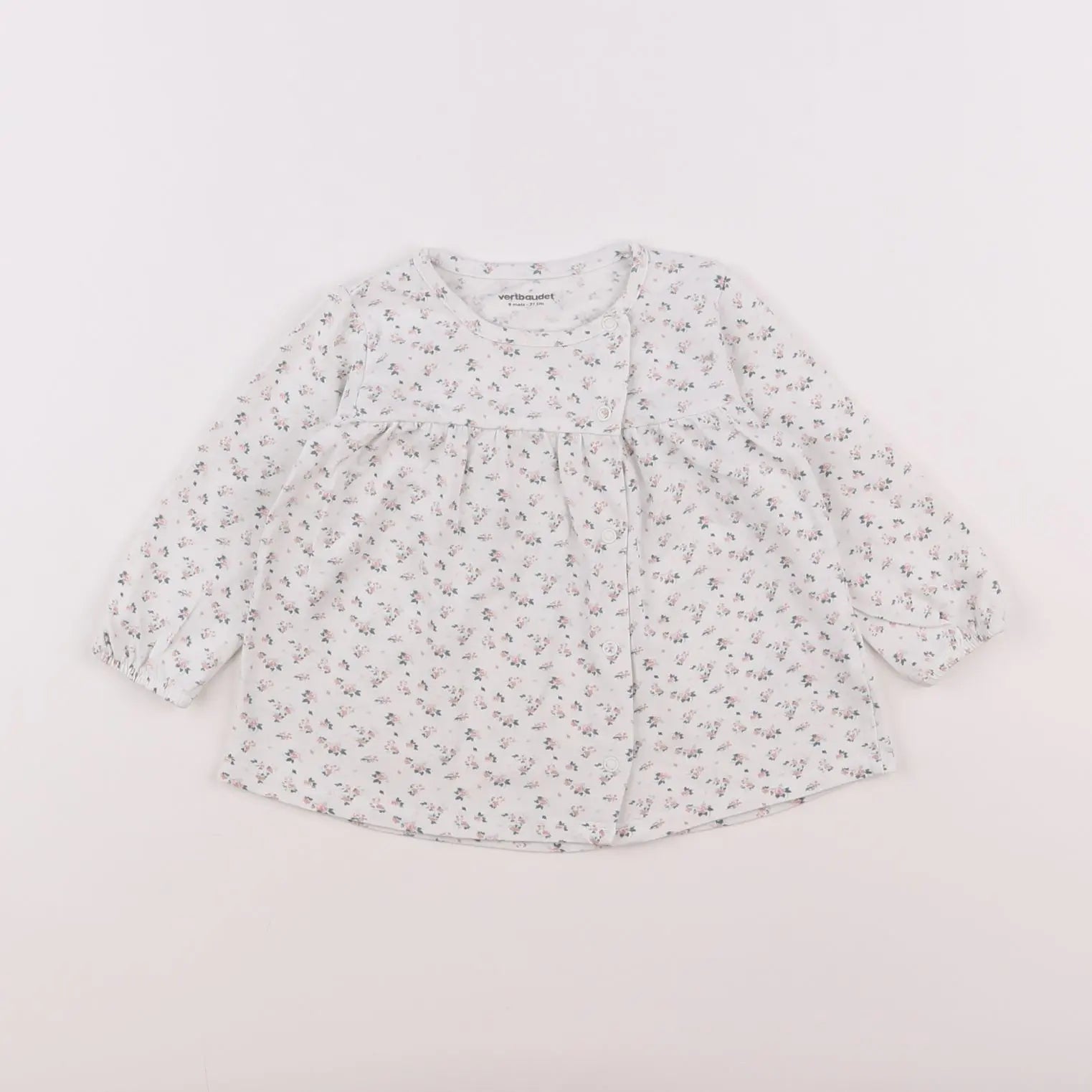 Vertbaudet - robe multicolore - 9 mois