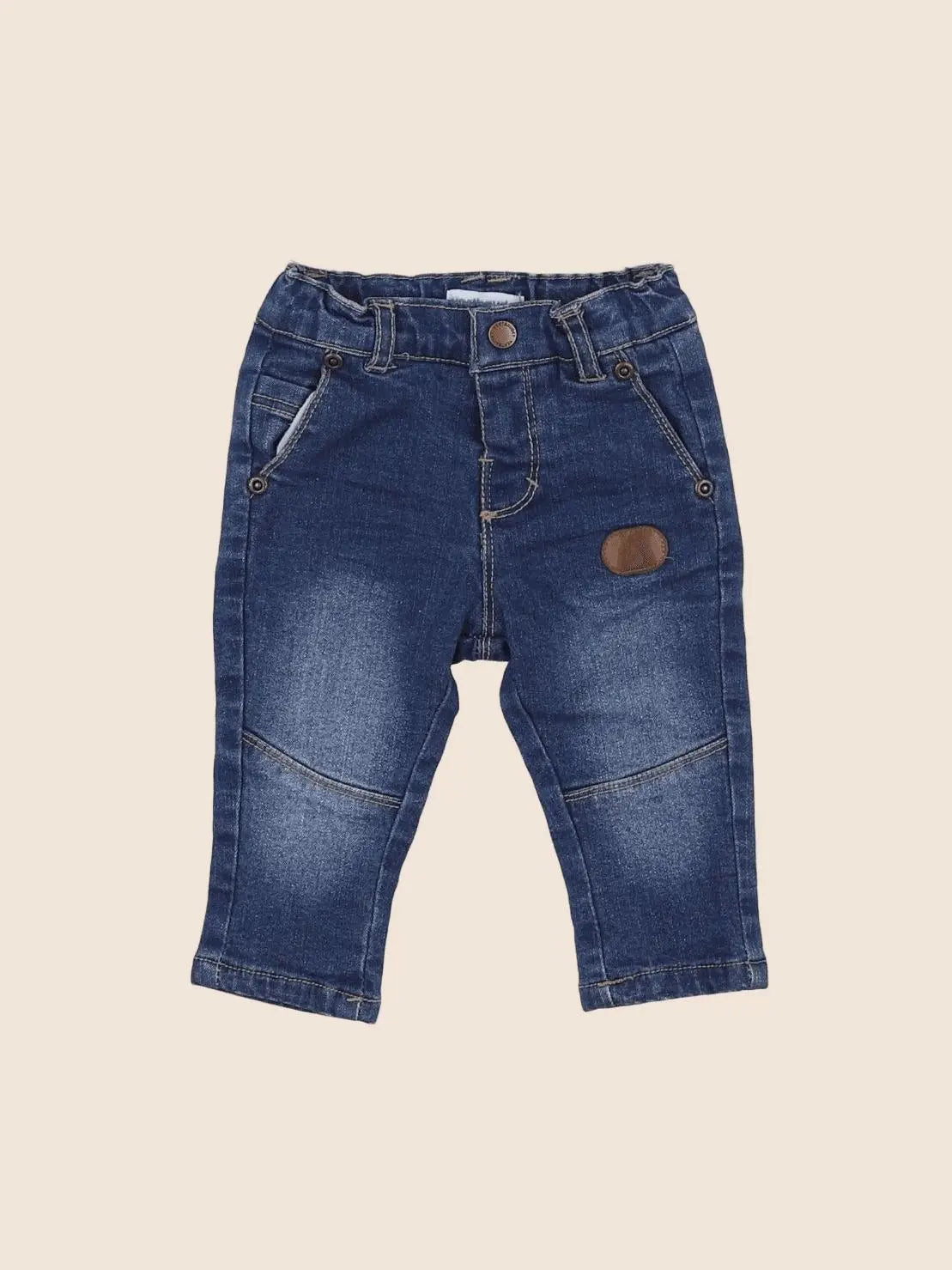 Vertbaudet - jean bleu - 3 mois