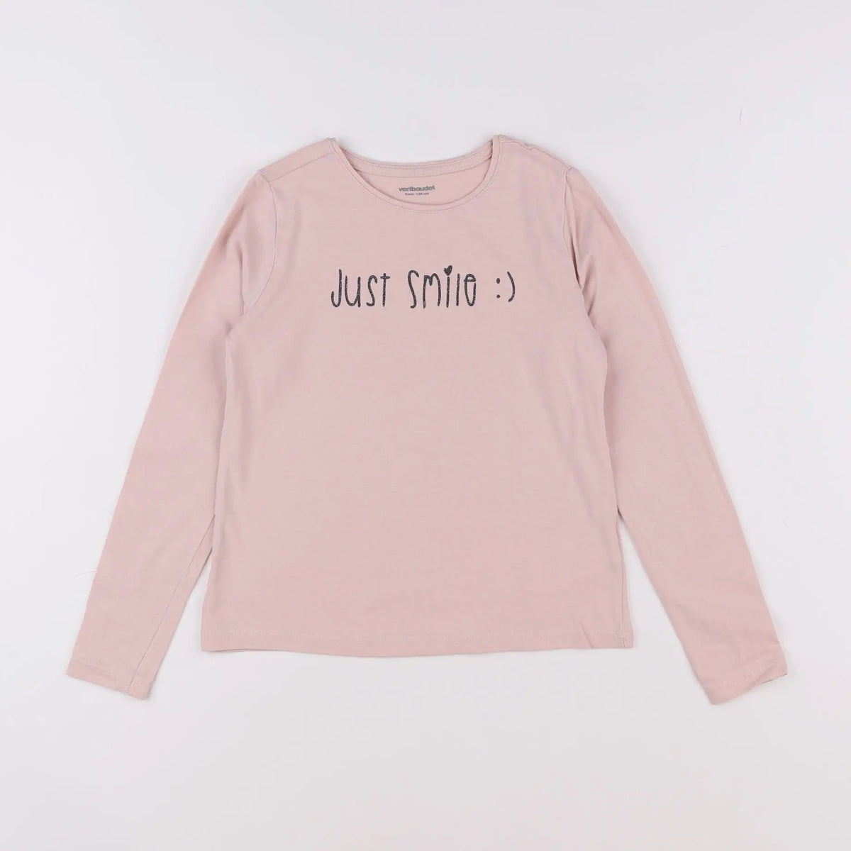 Vertbaudet - tee-shirt rose - 8 ans