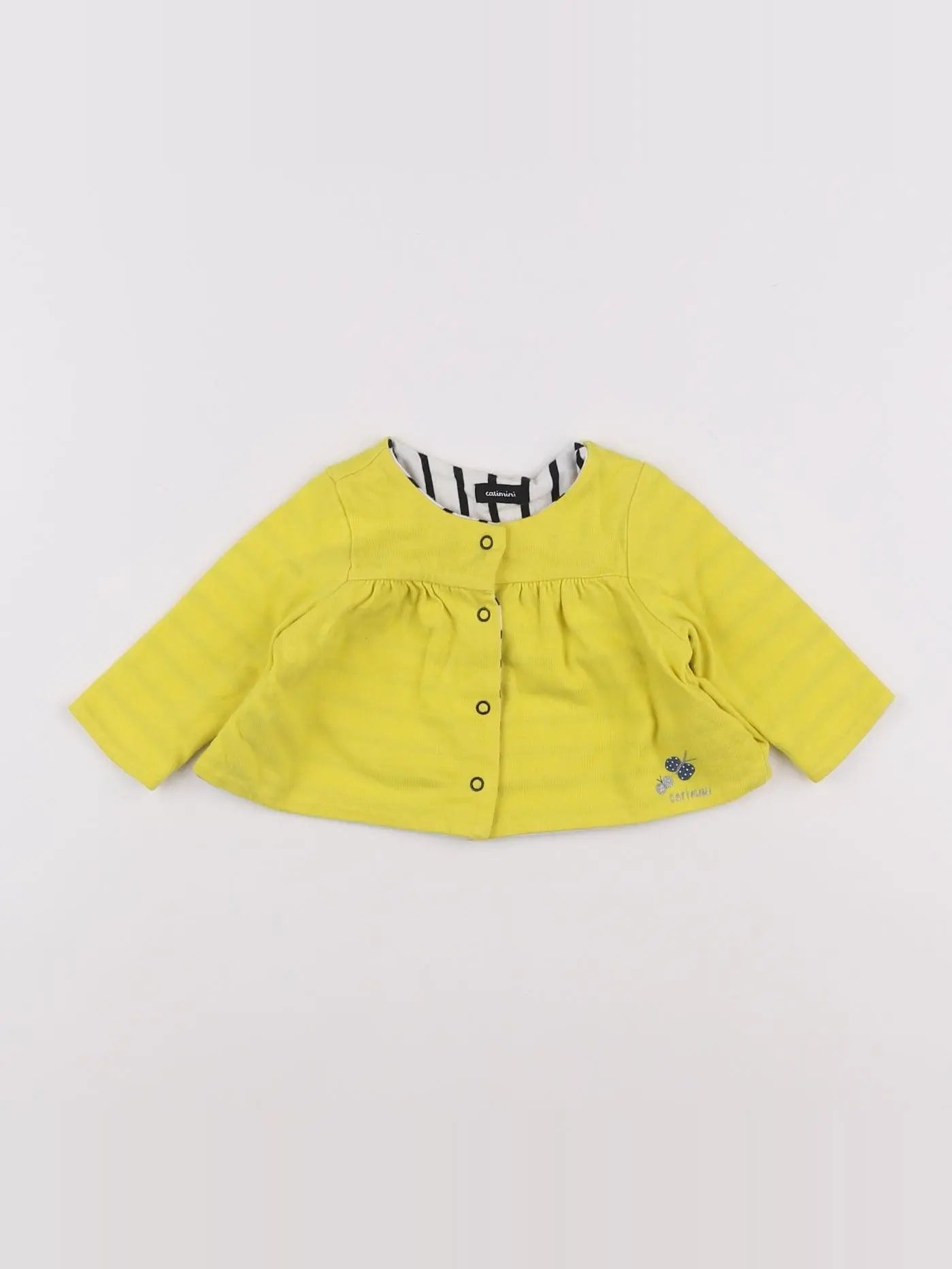 Catimini - tee-shirt jaune - 3 mois