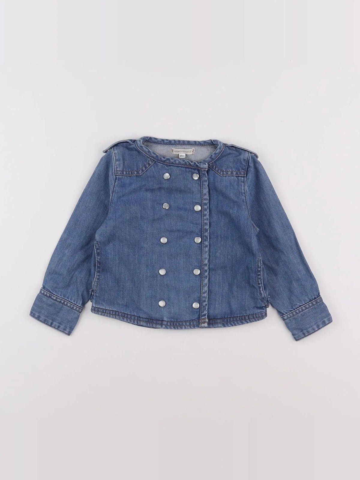 Louis Louise - veste bleu - 2 ans