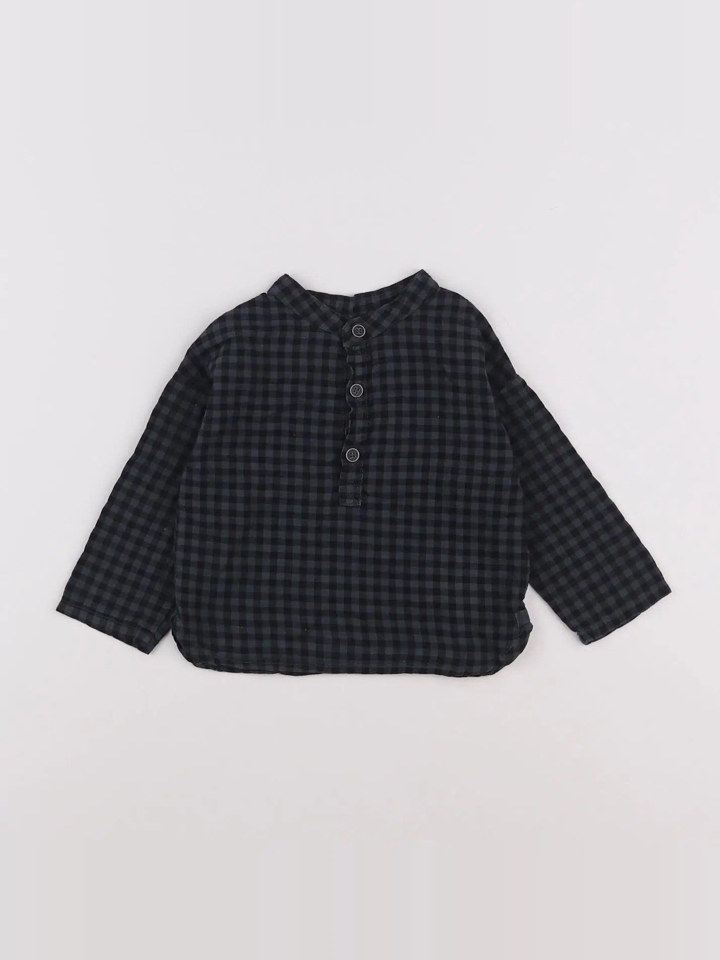 Buho - chemise gris - 9 mois