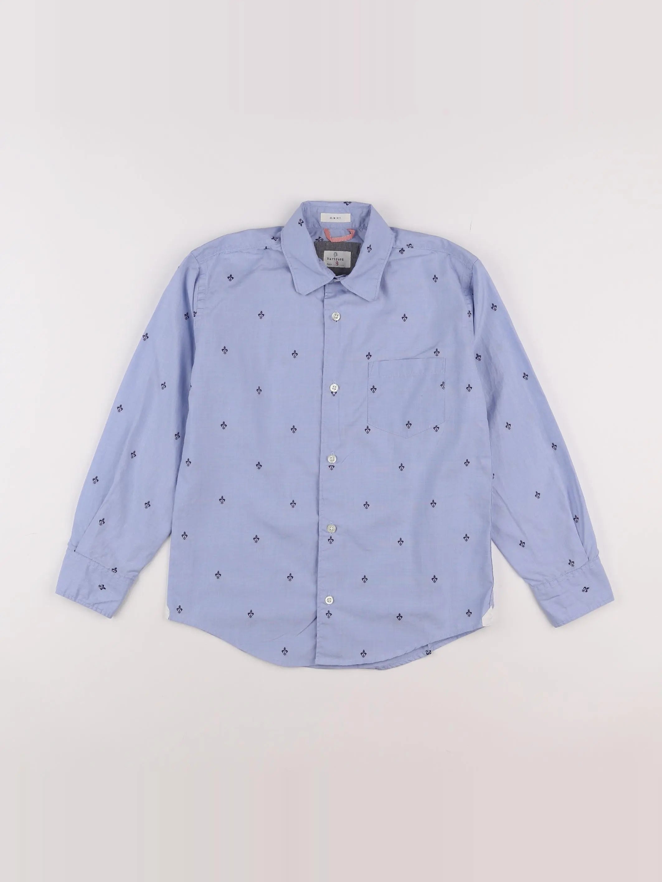 Hartford - chemise bleu - 8 ans