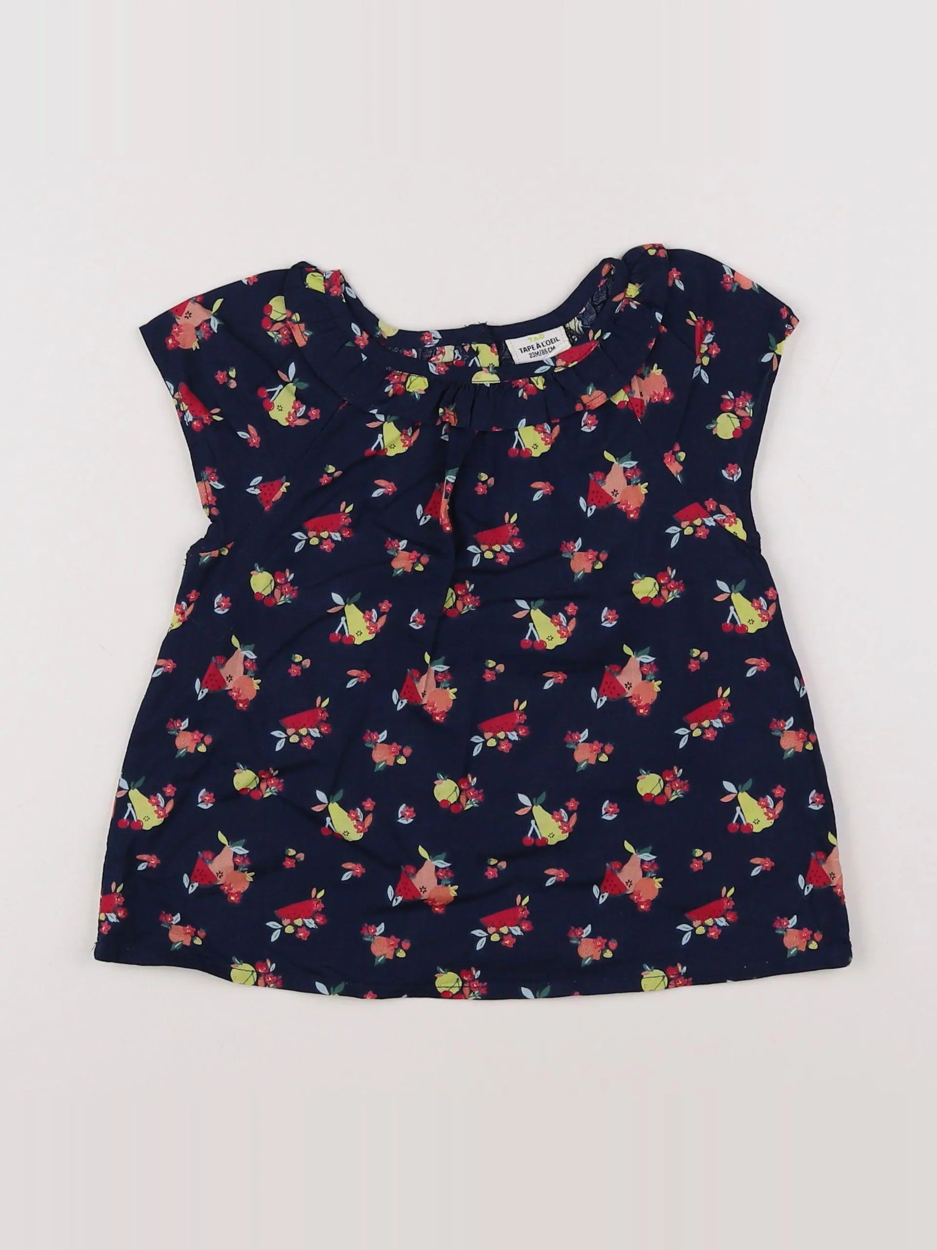 Tape à l'oeil - blouse bleu - 2 ans