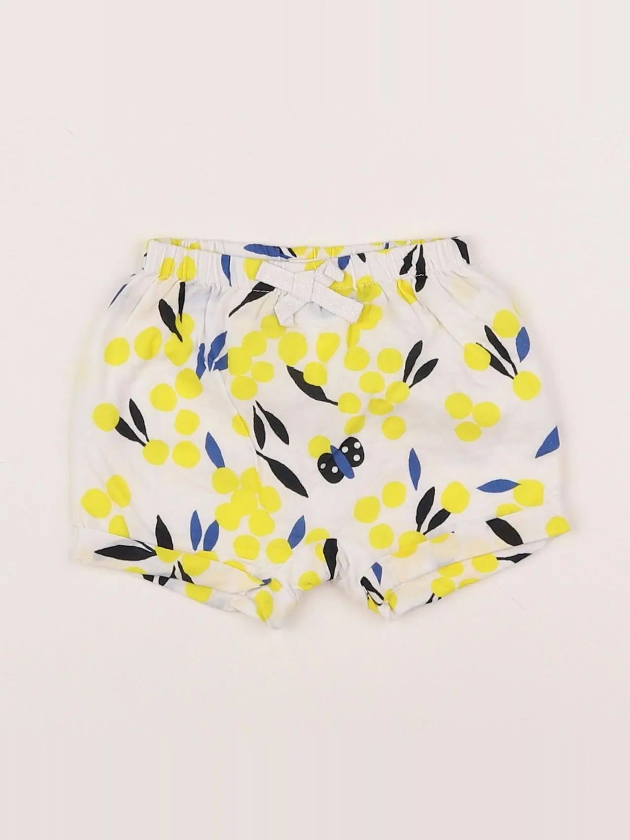 Catimini - bloomer blanc, jaune - 3 mois