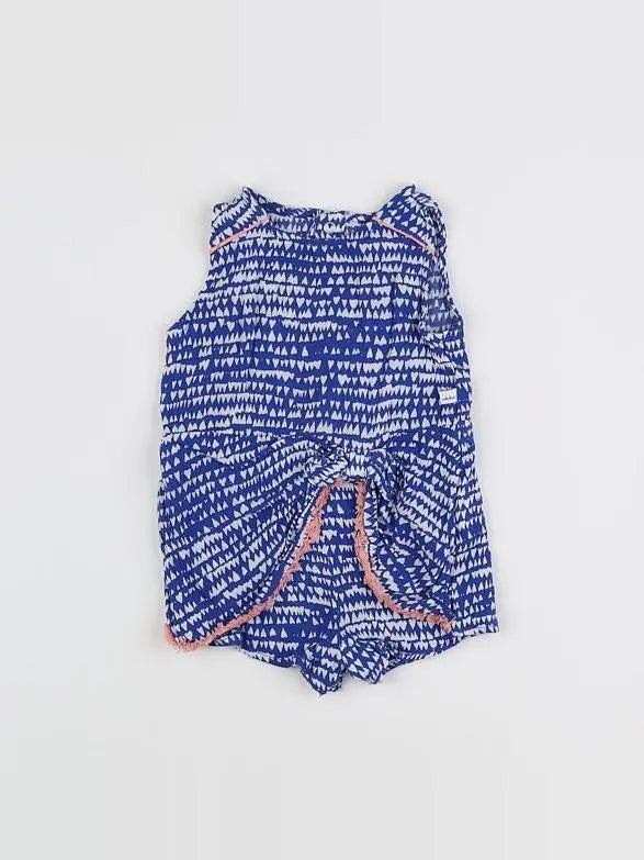 IKKS - combinaison bleu, blanc - 12 mois